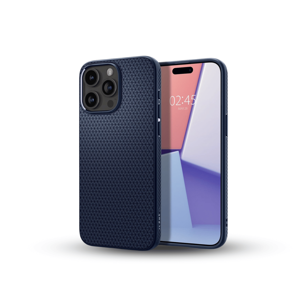 Ốp Lưng Spigen Liquid Air iPhone 15 Series_Navy Blue