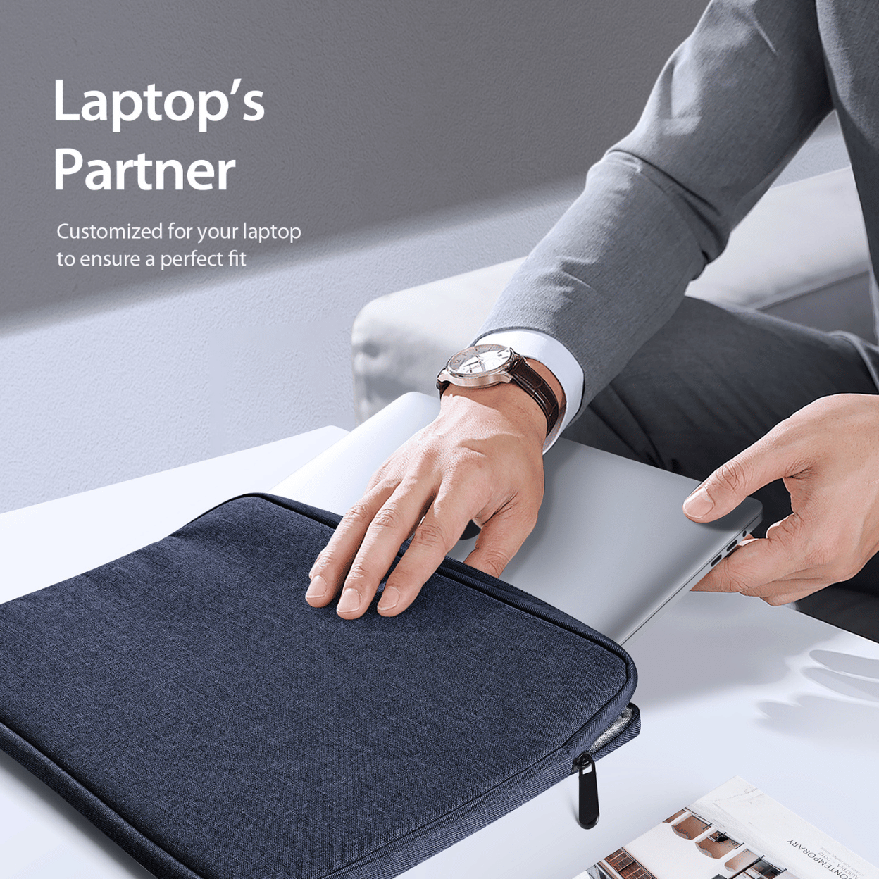 Túi Chống Sốc Dux Ducis Sleeve Macbook 13", 14" LBDA Series