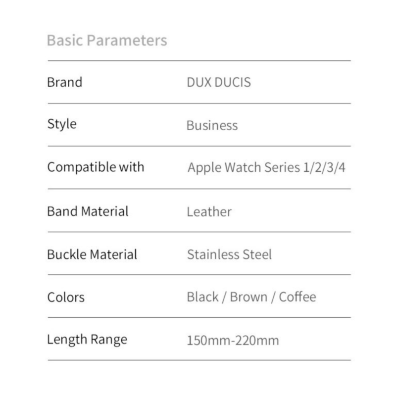 DÂY ĐEO DUX DUCIS Business Series Apple Watch Strap_WEB 8