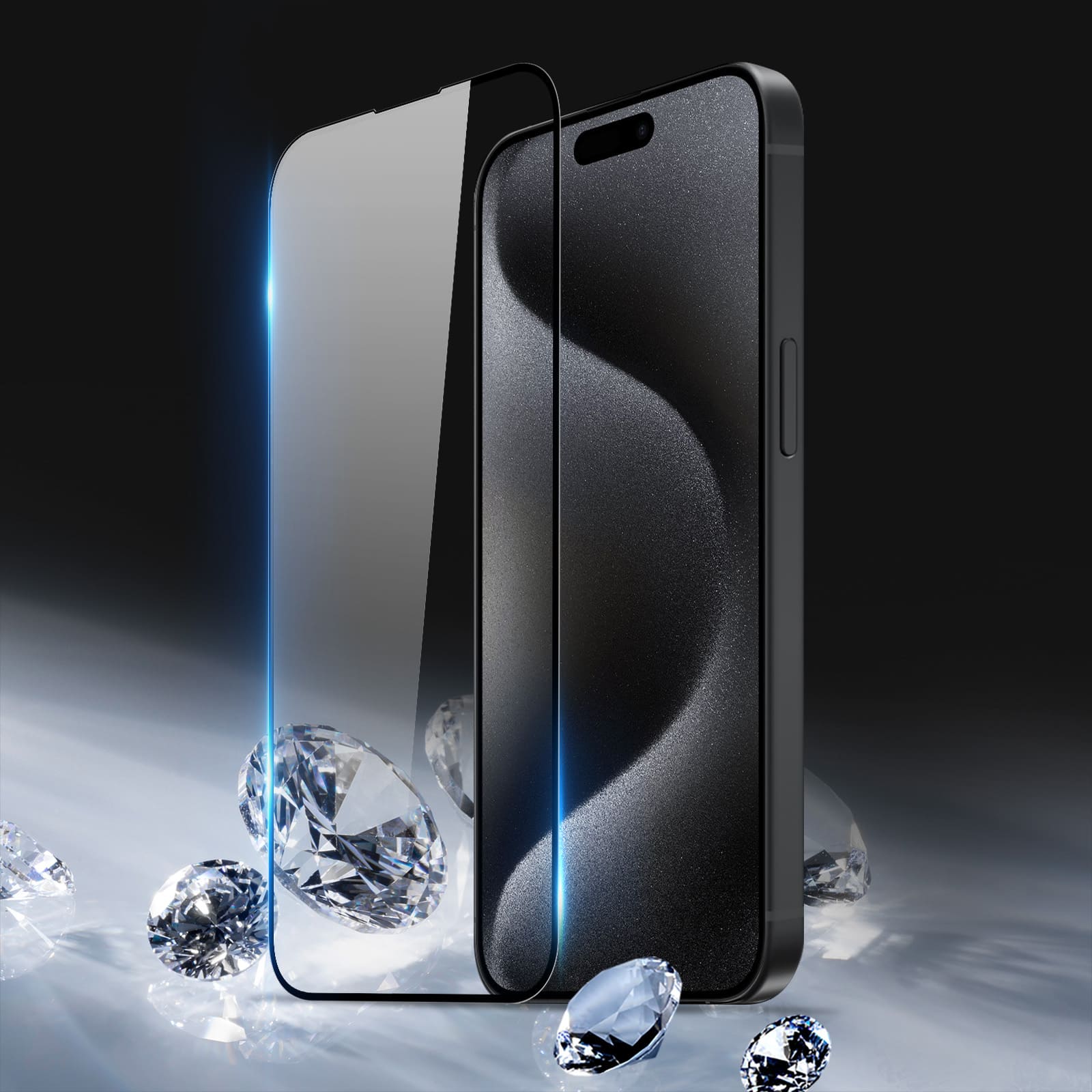 Kính Cường Lực Trong Suốt Dux Ducis iPhone 15 Series - Ảnh 2