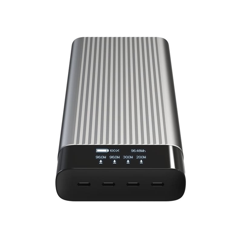 Pin dự phòng Hyperjuice 27000mAh Battery 245W, 4 USB-C – HJ245B (1)