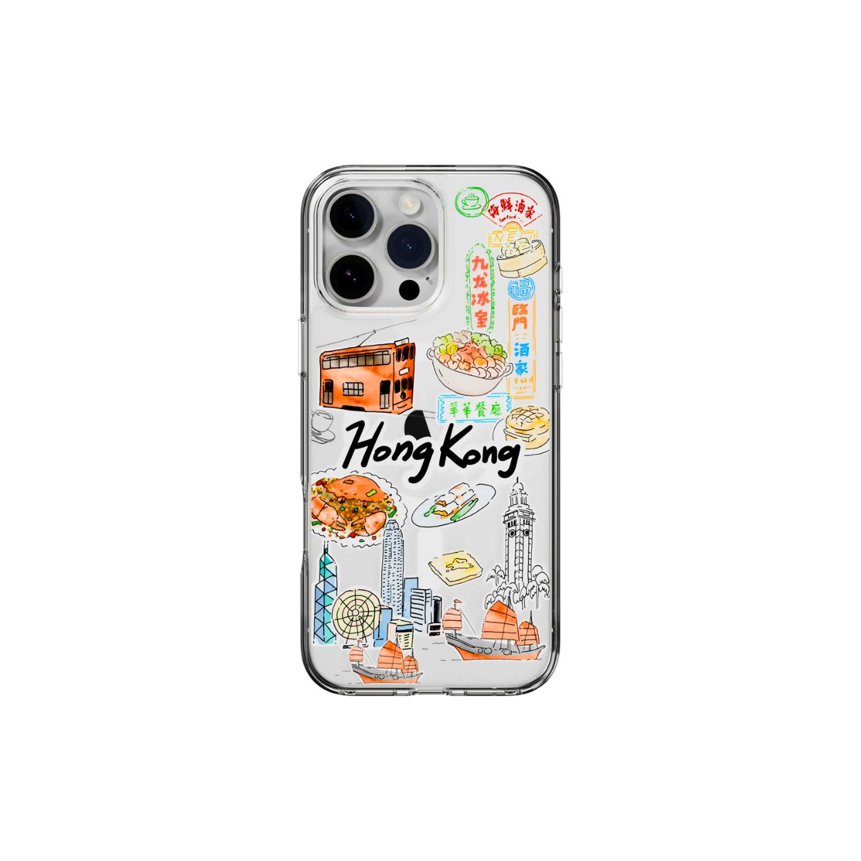 Ốp Lưng Trong SwitchEasy iPhone 16 Series CITY Style M Pattern
