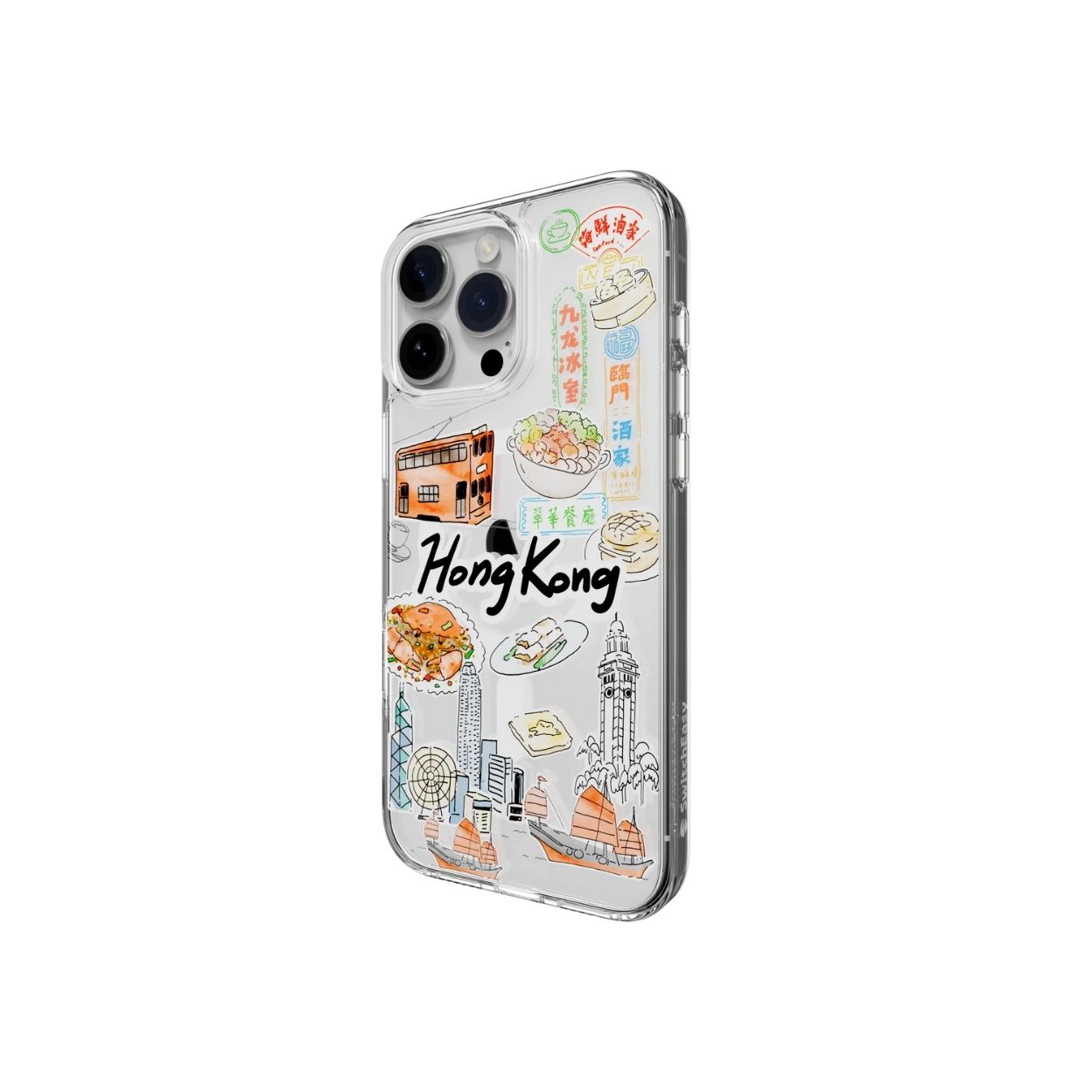 Ốp Lưng Trong SwitchEasy iPhone 16 Series CITY Style M Pattern
