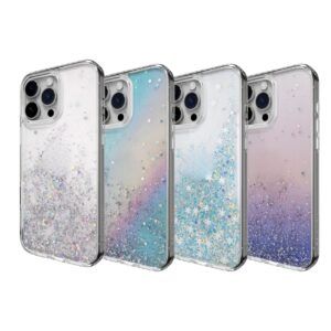 Ốp Lưng Thời Trang SwitchEasy iPhone 16 Series Starfield 3D Glitter Resin