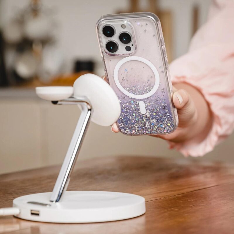 Ốp Lưng SwitchEasy iPhone 16 Series Starfield M 3D Glitter Resin