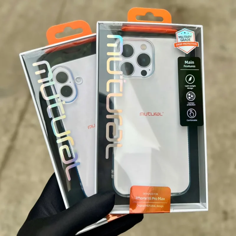 Mutural iPhone 16 Series Clear Case