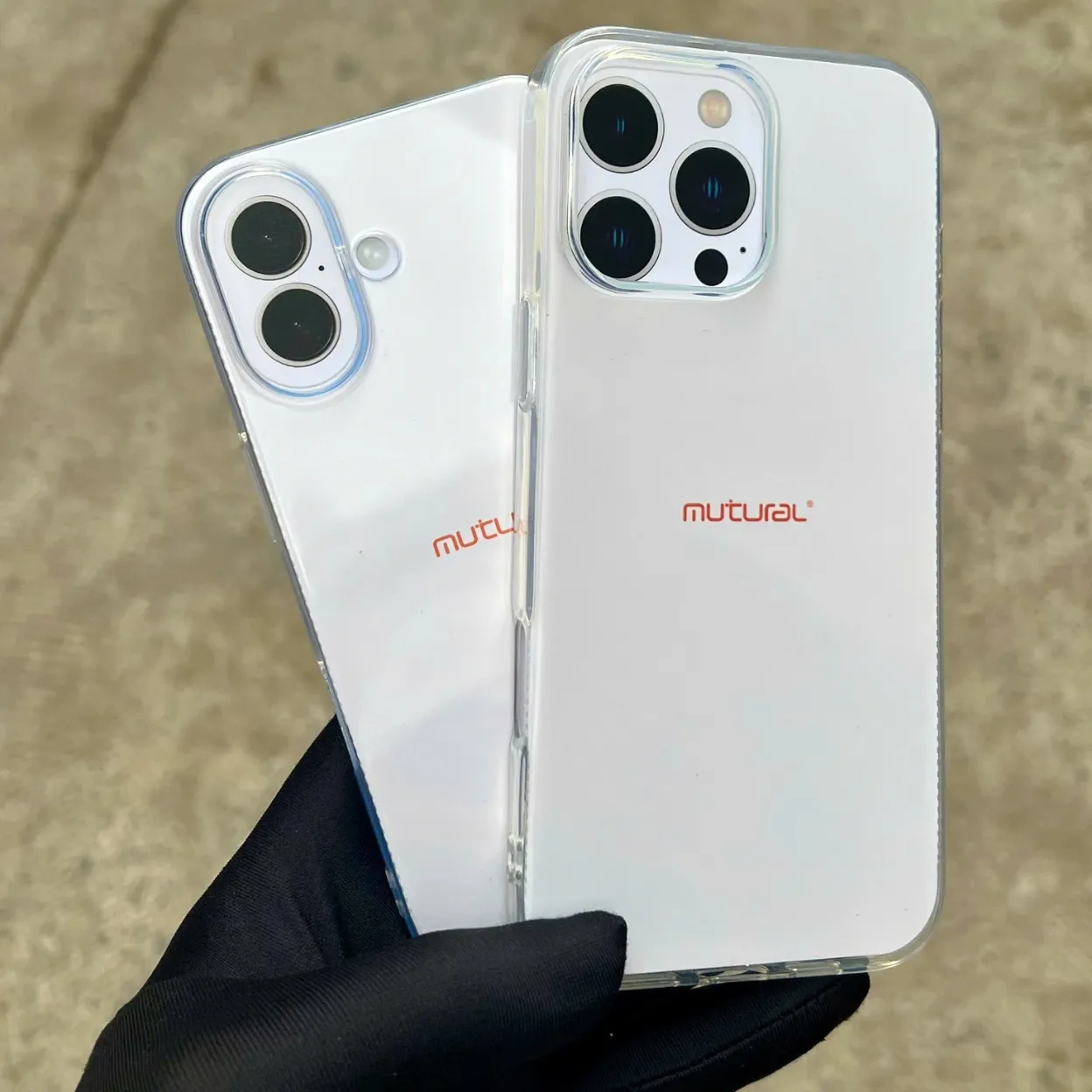 Mutural iPhone 16 Series Clear Case