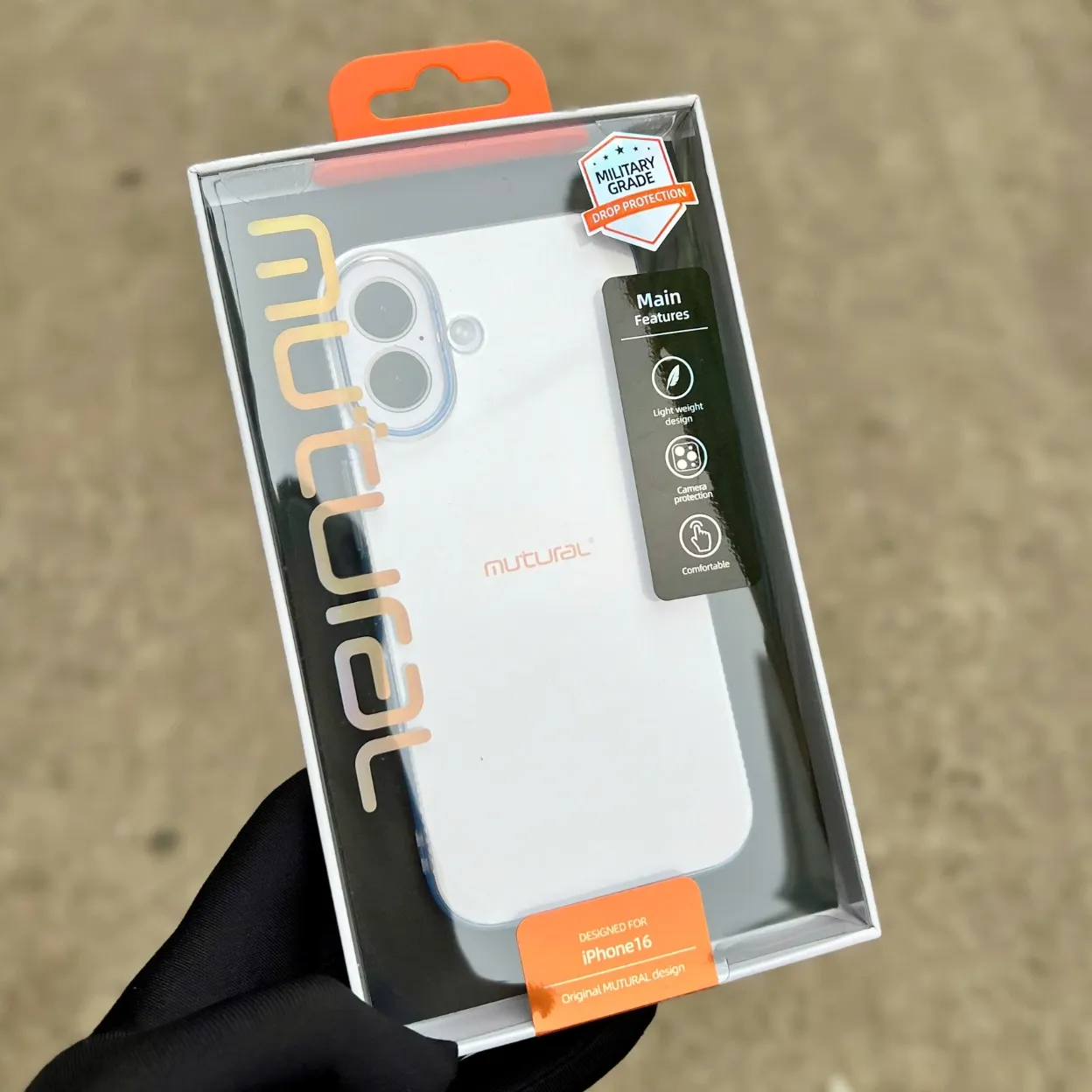 Mutural iPhone 16 Series Clear Case