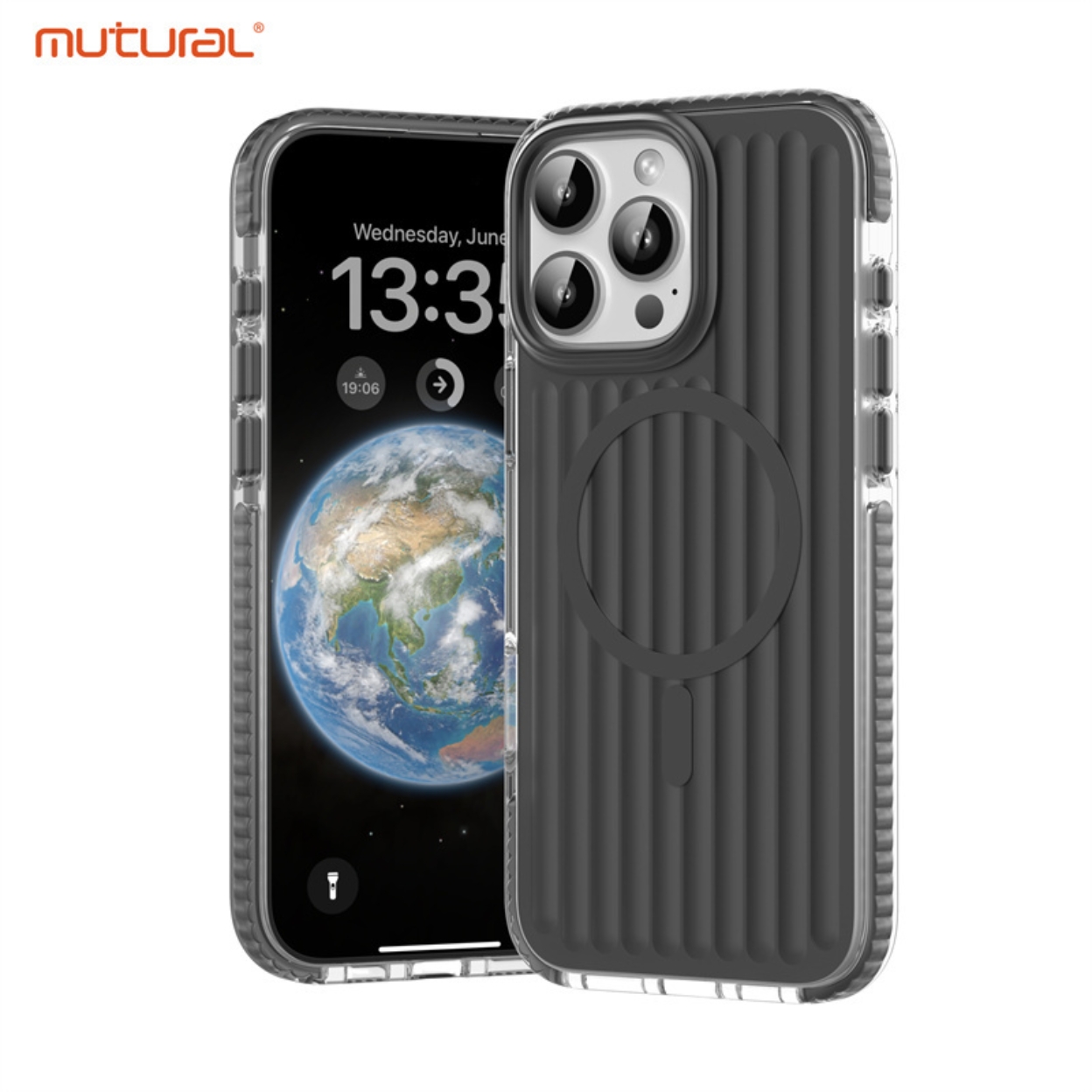 MUTURAL iPhone 16 Series Bumpy Solid Magsafe