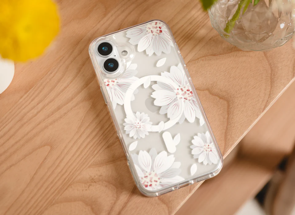 Ốp Lưng SwitchEasy iPhone 16 Series Style M Pattern - Flower