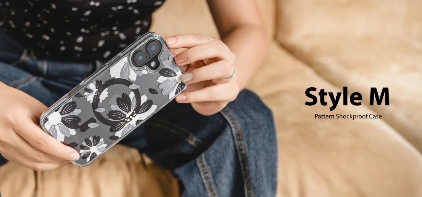 Ốp Lưng SwitchEasy iPhone 16 Series Style M Pattern - Flower