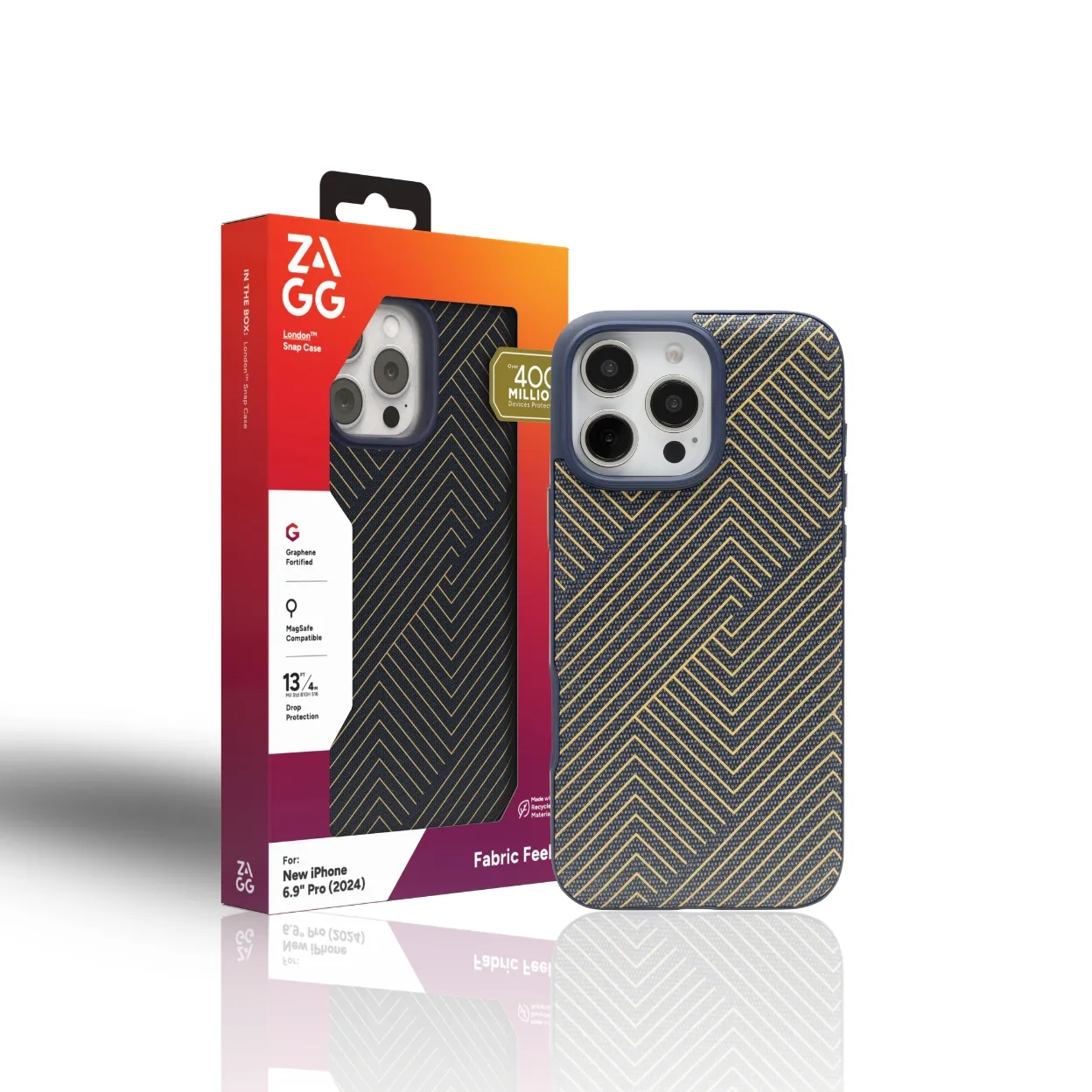 Ốp Lưng ZAGG iPhone 16 Series London Snap