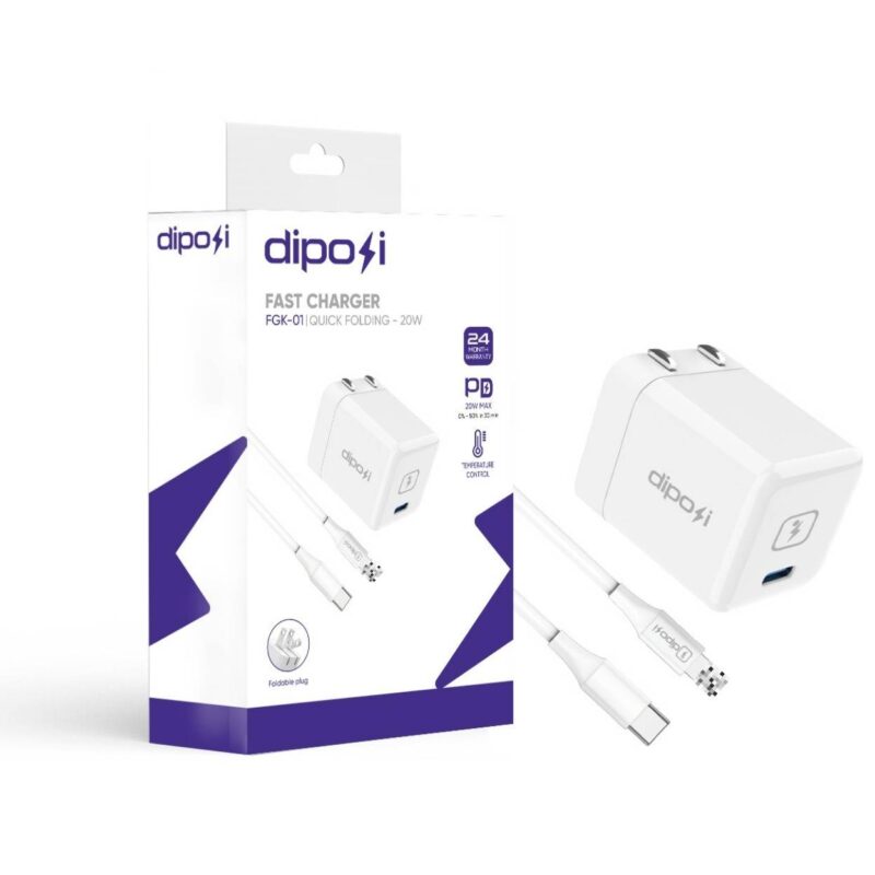 Bộ Sạc Củ Kèm Cáp Sạc DIPOSI PD20W