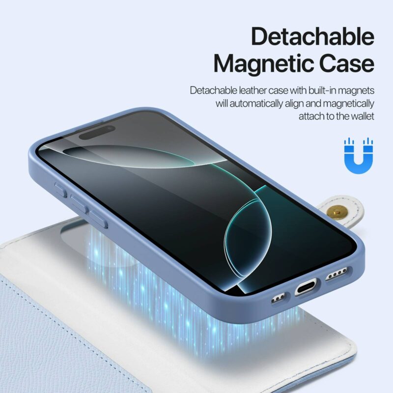 Ốp Lưng Kiêm Ví Da Dux Ducis iPhone 16 Series LAWA Series