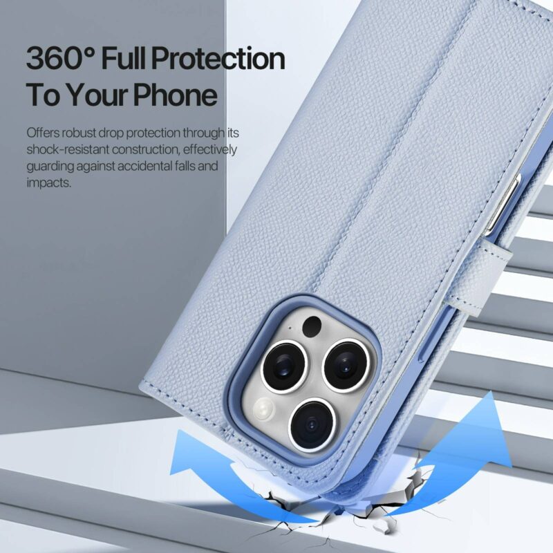 Ốp Lưng Kiêm Ví Da Dux Ducis iPhone 16 Series LAWA Series