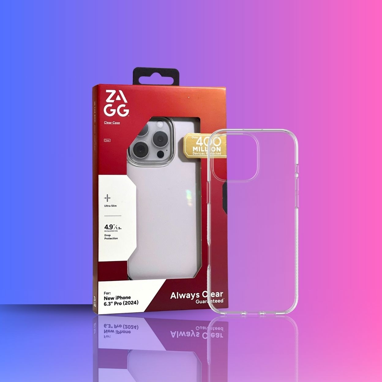 Ốp Lưng ZAGG ESNTL Clear iPhone 16 Series