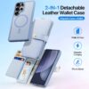 Ốp Lưng Dux Ducis Samsung Galaxy S25 Ultra Kiêm Ví Da Từ Tính LAWA Series