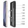 Ốp Lưng Dux Ducis Samsung Galaxy S25 Ultra YIND Series Chống Bám Vân Tay, Sạc Magsafe
