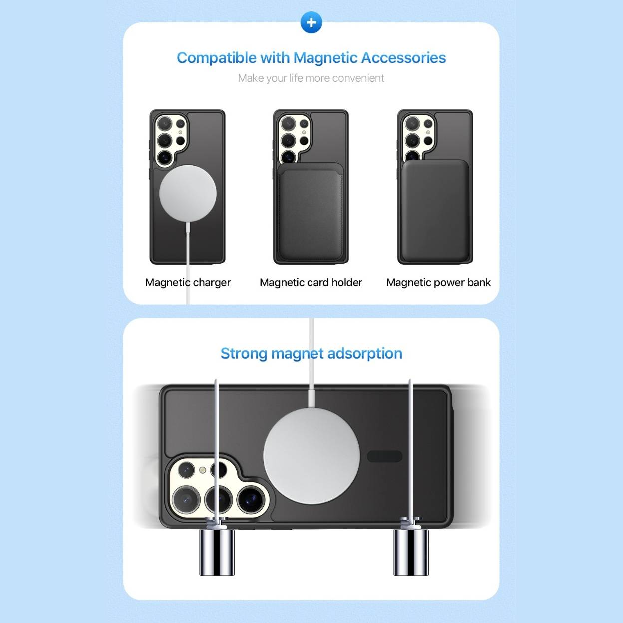 Ốp Lưng Dux Ducis Samsung Galaxy S25 Ultra YIND Series Chống Bám Vân Tay, Sạc Magsafe
