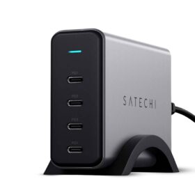 Bộ Sạc GaN Satechi PD 165W 4 Cổng USB-C – ST-UC165GM  Sạc Nhanh, An Toàn, Tiện Lợi