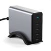 Bộ Sạc GaN Satechi PD 165W 4 Cổng USB-C – ST-UC165GM Sạc Nhanh, An Toàn, Tiện Lợi