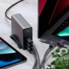 Bộ Sạc GaN Satechi PD 165W 4 Cổng USB-C – ST-UC165GM Sạc Nhanh, An Toàn, Tiện Lợi