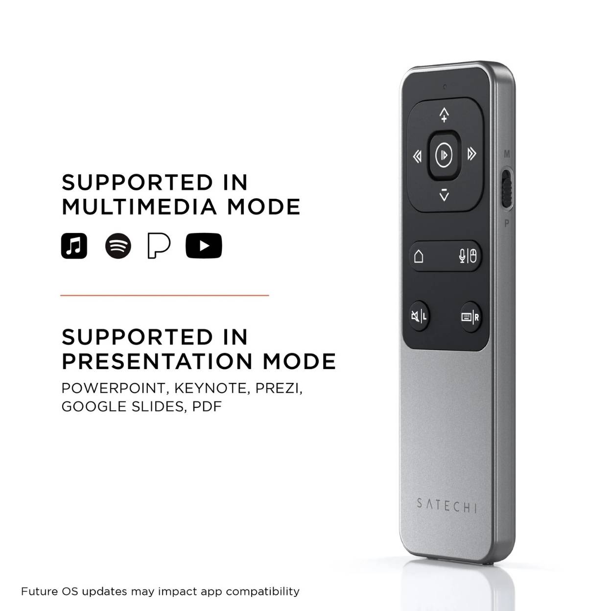 Điều Khiển Từ Xa Đa Phương Tiện Bluetooth Satechi