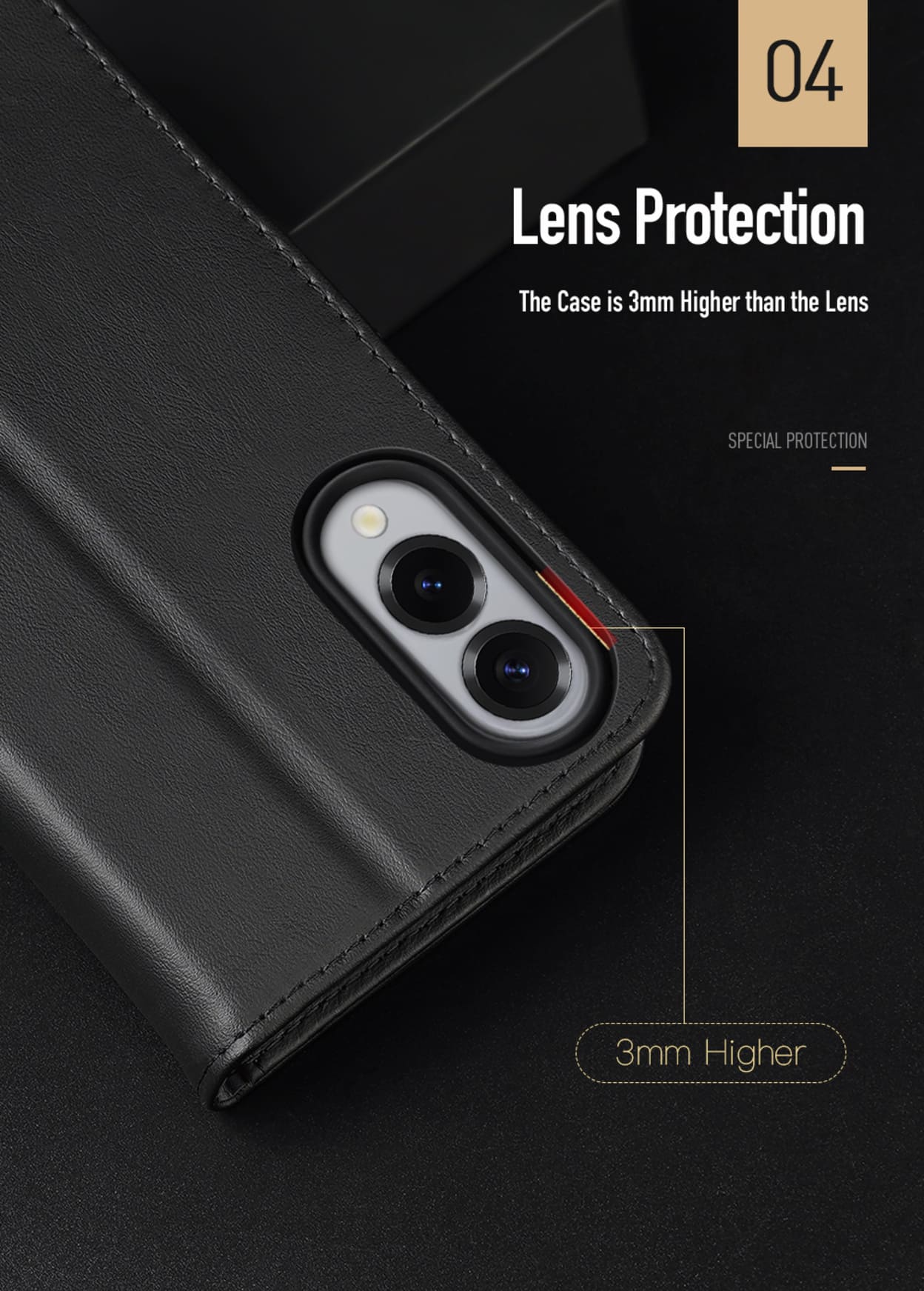 Bao da Dux Ducis Samsung Galaxy S25 Edge Hivo Series leather wallet case ví đựng thẻ