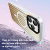 Ốp lưng Dux Ducis Zest Series cho iPhone 16 Pro Max hỗ trợ MagSafe, thiết kế chuyển màu Gradient, chống sốc và chống ố vàng
