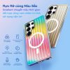 Ốp lưng Dux Ducis Zest Series cho Samsung Galaxy S25 Ultra hỗ trợ sạc MagSafe, thiết kế chuyển màu gradient, chống sốc và chống ố vàng