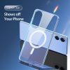 Ốp lưng trong suốt Dux Ducis Samsung Galaxy S25 Edge hỗ trợ sạc MagSafe
