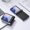 Bao da Dux Ducis Bril Series cho Samsung Galaxy Z Flip 7, thiết kế sang trọng, bảo vệ bản lề, chống sốc toàn diện
