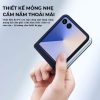 Bao da Dux Ducis Bril Series cho Samsung Galaxy Z Flip 7, thiết kế sang trọng, bảo vệ bản lề, chống sốc toàn diện