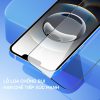 Miếng dán cường lực Dux Ducis Roga cho iPhone 16e với khung căn chỉnh và viền siêu mỏng