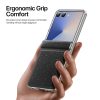 Ốp lưng Samsung Z Flip7 Dux Ducis STEX da PU ánh sao từ tính
