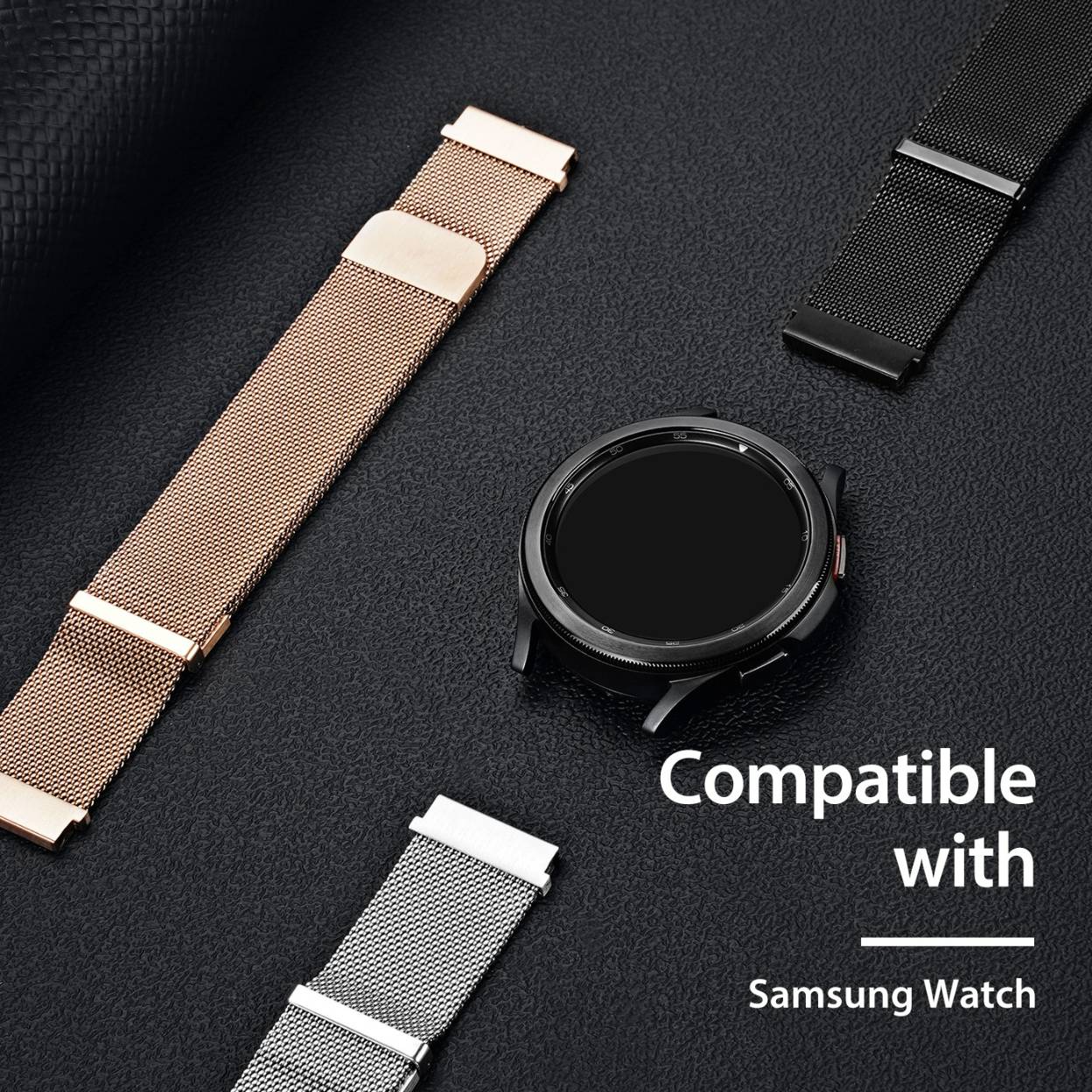 Dây đeo thép Milanese Dux Ducis cho Samsung Galaxy Watch