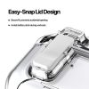 Ốp AirPods Pro 2 Dux Ducis PECR chống sốc, nắp nam châm, giá đỡ đa góc