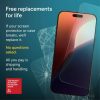 Kính cường lực trong suốt ZAGG iPhone 17 Series Plus Edge WT viền đen siêu mỏng, không lẹm viền