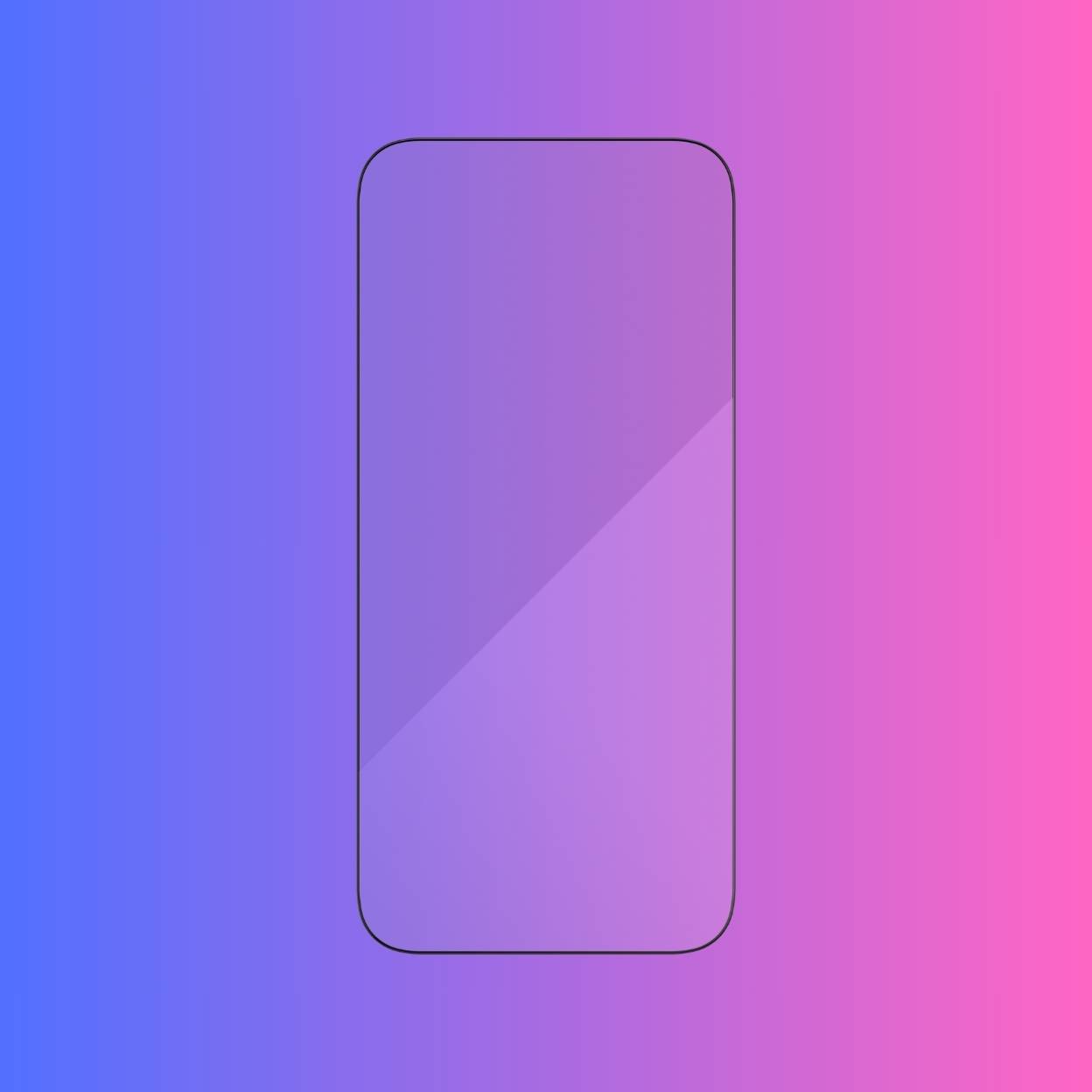Kính cường lực trong suốt ZAGG iPhone 17 Series Plus Edge WT viền đen siêu mỏng, không lẹm viền