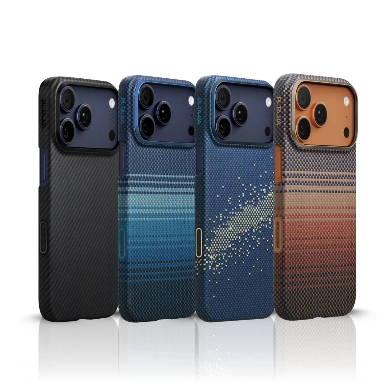 Ốp Lưng Pitaka iPhone 17 Pro Ultra Slim with PitaTap, sợi aramid siêu mỏng 1mm, nhẹ 22g, hỗ trợ Magnetic, Camera Control