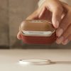 Ốp PITAKA Aramid Fiber cho AirPods 4 – thiết kế Dual-Touch da PU + sợi Aramid, hỗ trợ MagSafe, bảo vệ toàn diện