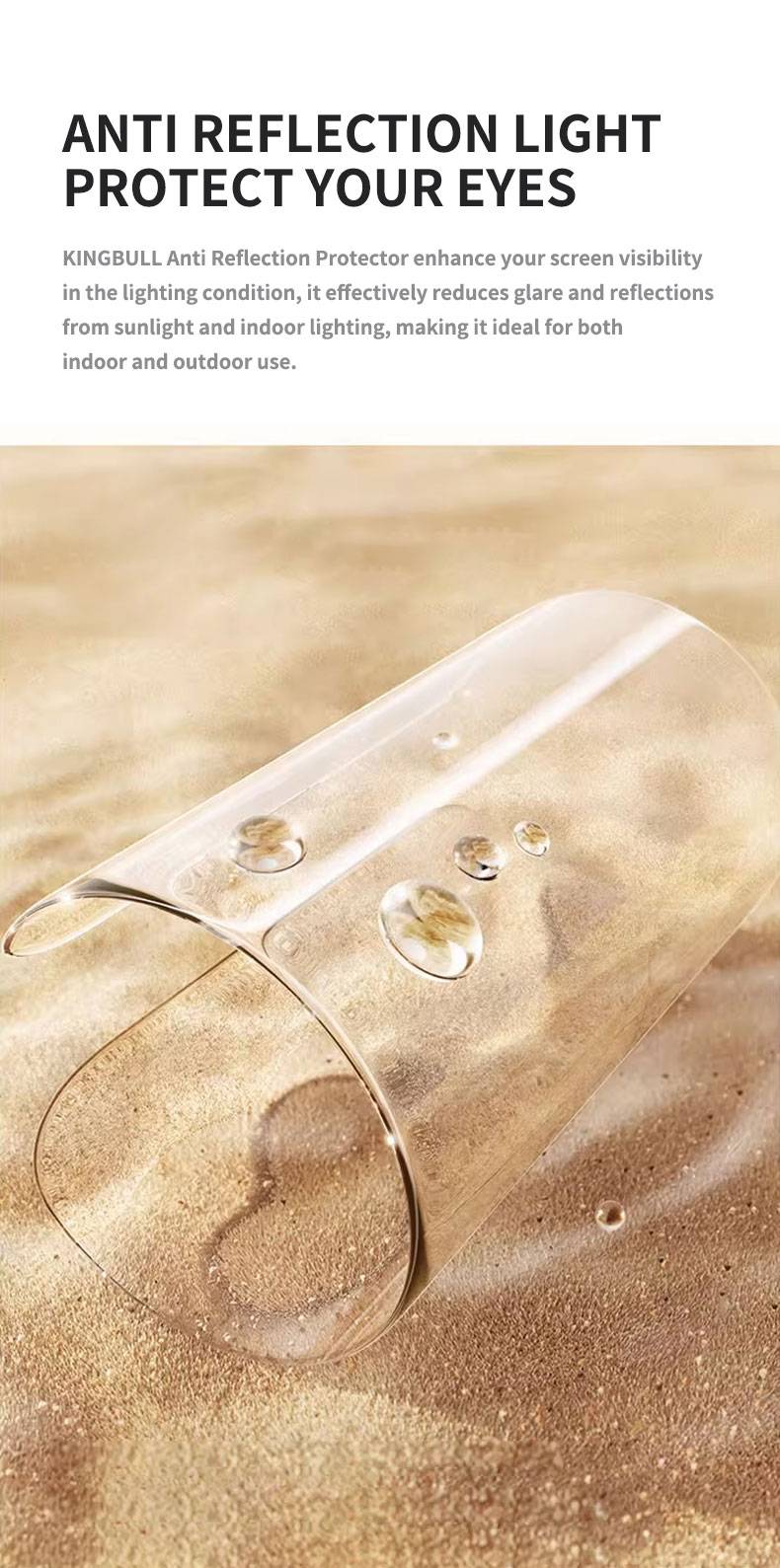 Cường lực chống phản quang Mipow Kingbull iPhone 17 Series HD Anti-Reflection Silk