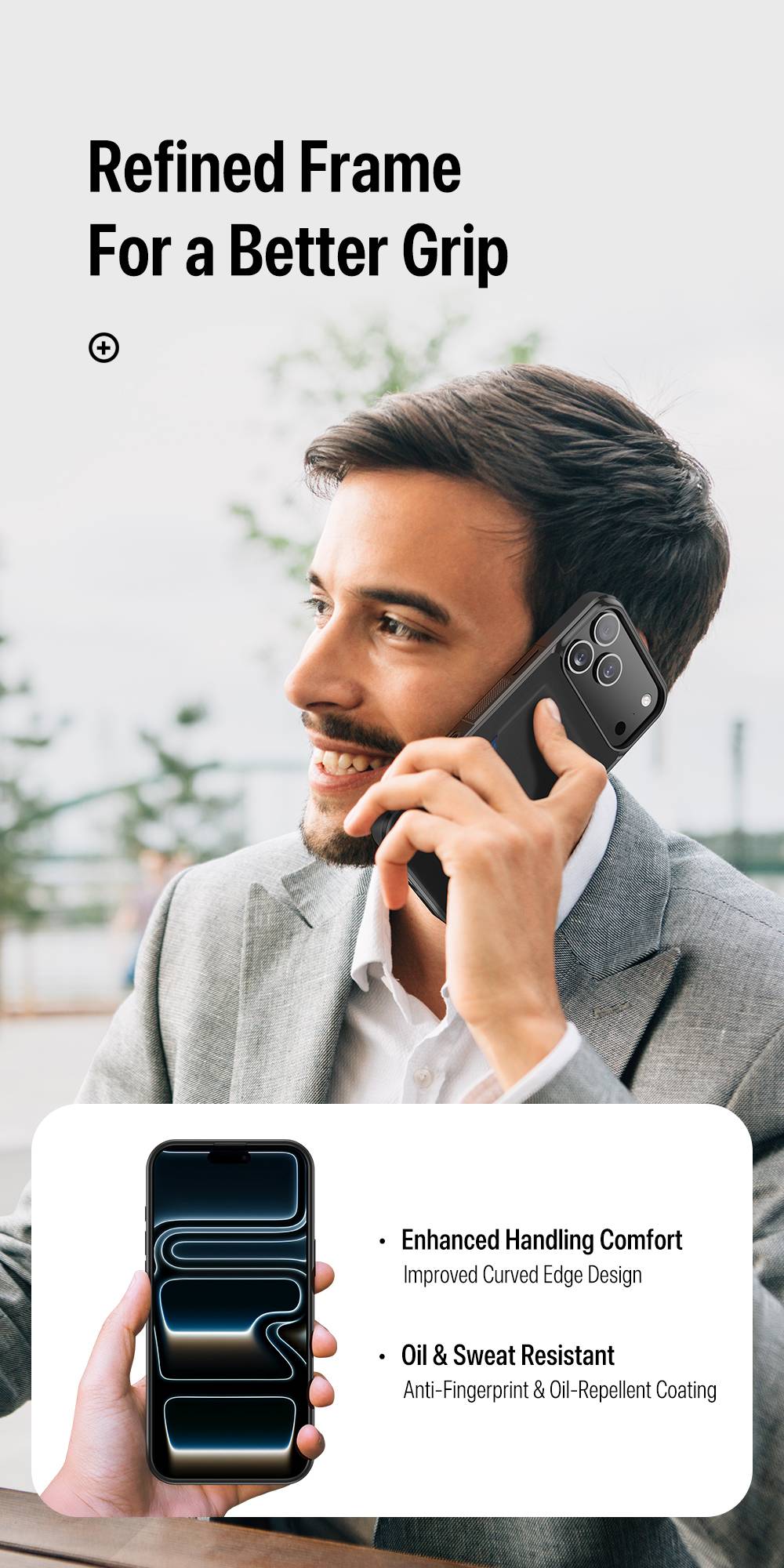 Ốp lưng Dux Ducis Pocard iPhone 17 kiêm ví thẻ