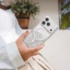 Ốp lưng SwitchEasy Starfield M 3D Glitter Resin cho iPhone 17 series, tương thích MagSafe, chống sốc, chống ố vàng