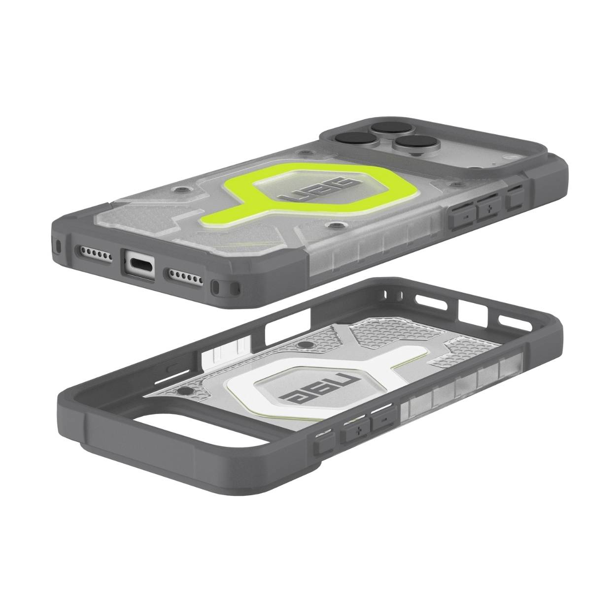 Ốp lưng UAG Pathfinder Clear Magnetic cho iPhone 17 Pro Max/17 Pro, chống sốc MIL-SPEC, tương thích MagSafe