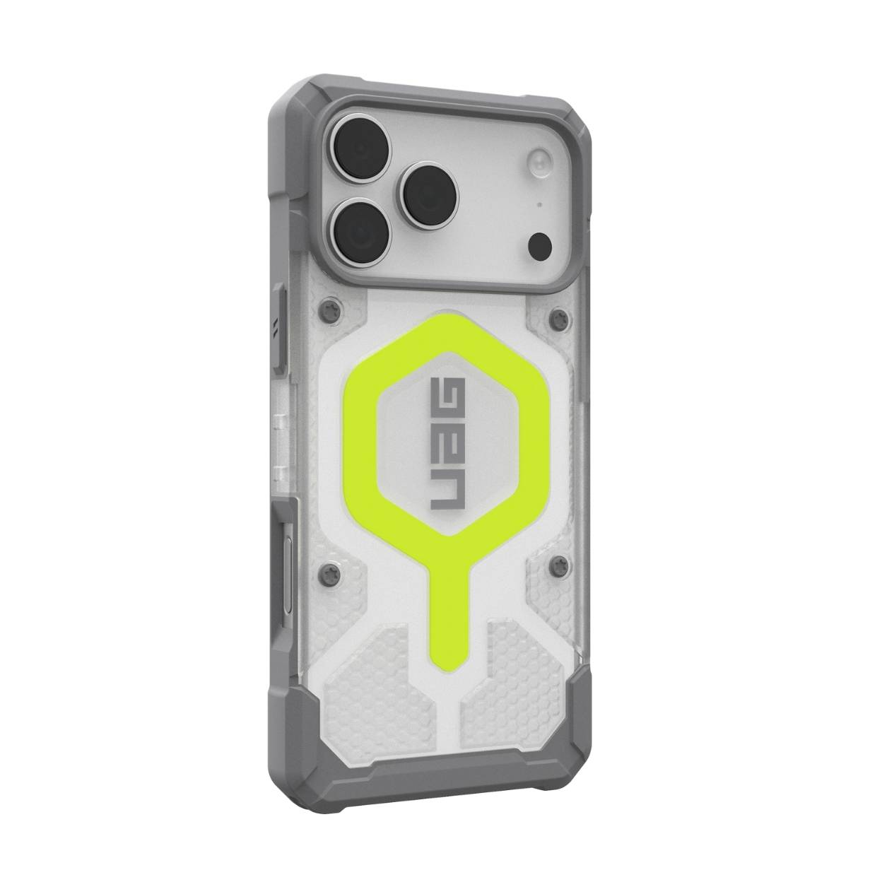 Ốp lưng UAG Pathfinder Clear Magnetic cho iPhone 17 Pro Max/17 Pro, chống sốc MIL-SPEC, tương thích MagSafe