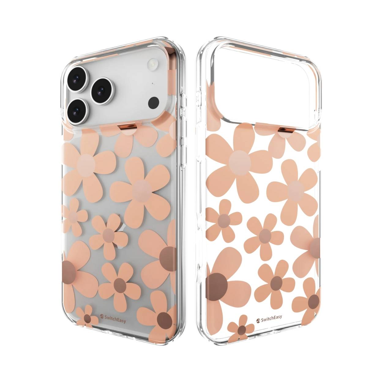 Ốp lưng SwitchEasy Fleur 3D Patterned cho iPhone 17 Series – hoa nổi 3D, viền nhô bảo vệ camera