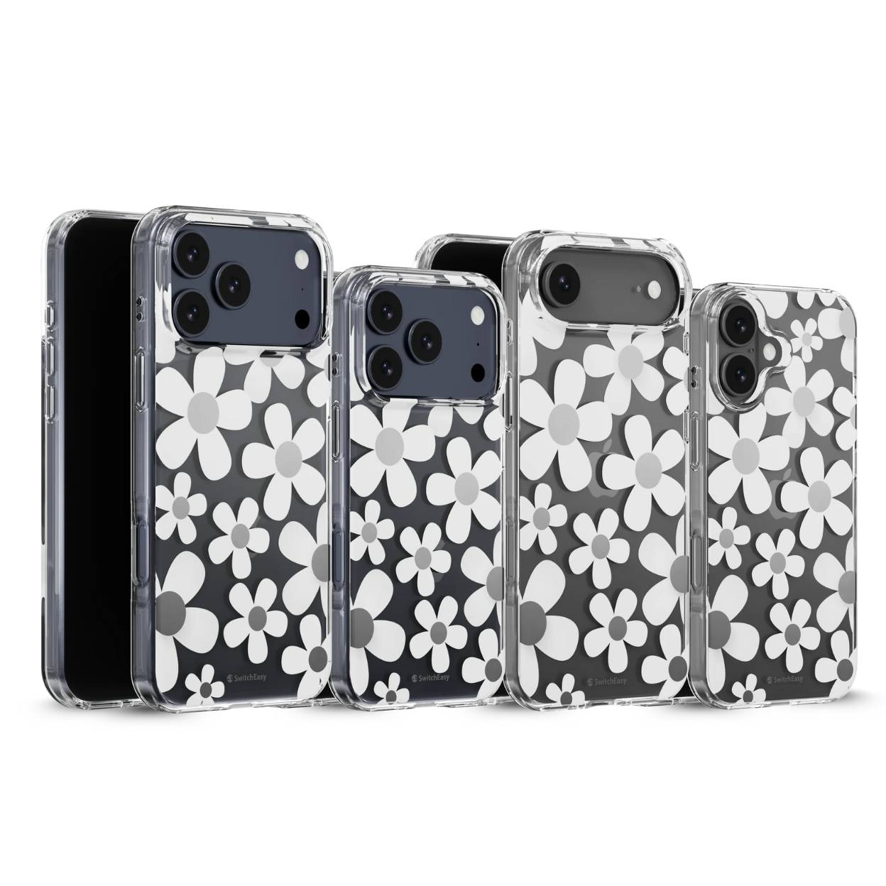 Ốp lưng SwitchEasy Fleur 3D Patterned cho iPhone 17 Series – hoa nổi 3D, viền nhô bảo vệ camera