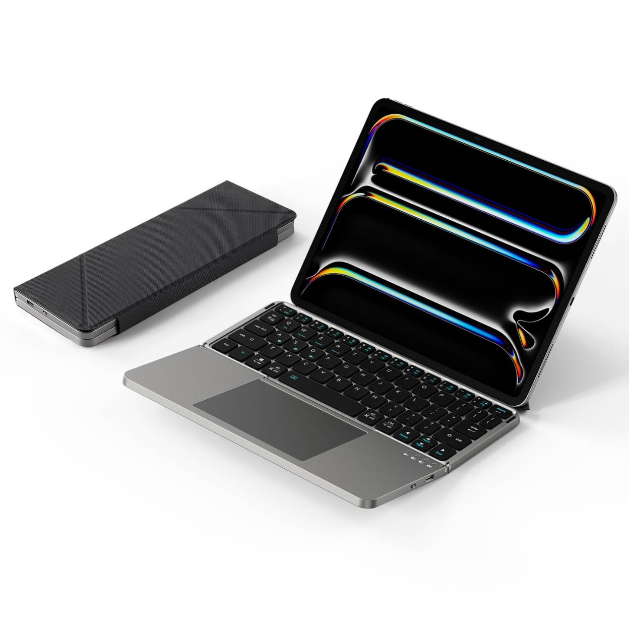 Bàn phím gập không dây DUX DUCIS OK Fold Series có touchpad