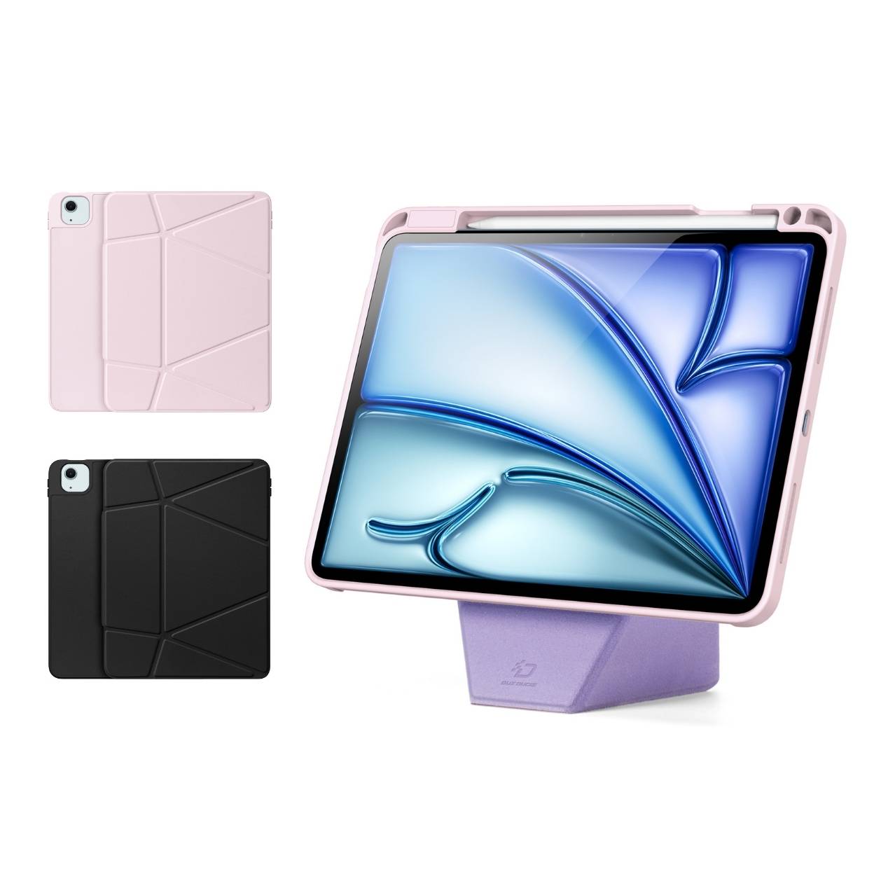 Bao da Dux Ducis iPad VERS Series kiêm giá đỡ và khe đựng Apple Pencil